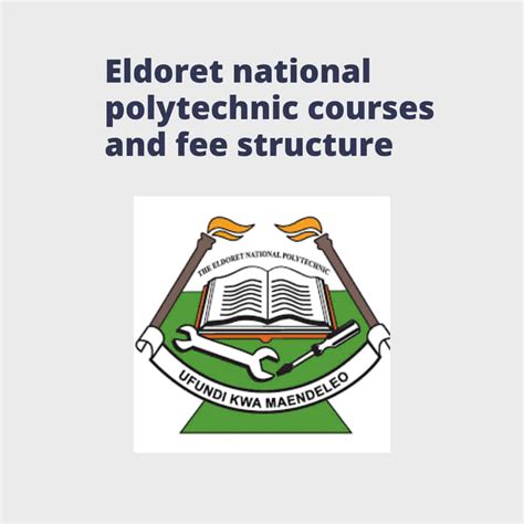 eldoret national polytechnic fee structure